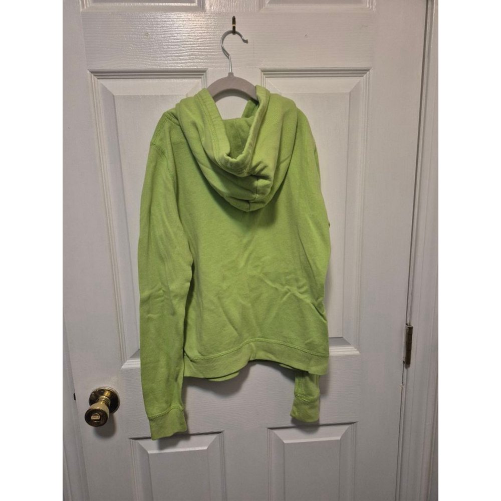 Girls Abercrombie Kids Lime Green & Pink Hoodie XL - Picture 3 of 3